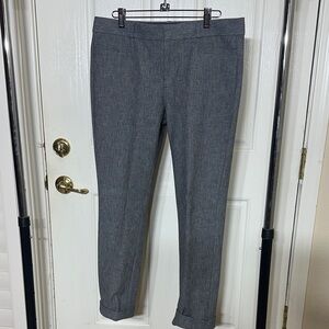 Women’s Gray Dress Pants - ankle/cropped length - Banana Republic